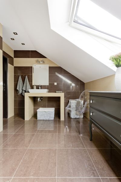 Attic Bathroom Installation in Louisville